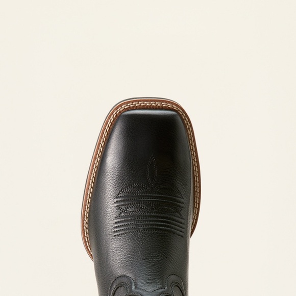 Ariat Men's Black Carbon Ricochet Cowboy Boots - Picture 8 of 10